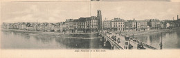 Belgique - Liège - Panorama De La Rive Droite - Pont - Animé - Canal - Attelage - Carte Postale Ancienne - Lüttich