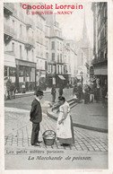 PARIS Les Petits Métiers Parisiens La Marchande De Poisson - Petits Métiers à Paris