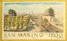 SAN MARINO 1995 BEIJING 95 ESPOSIZIONE FILATELICA - Oblitérés