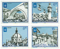 71157 MNH YUGOSLAVIA 1982 14 JUEGOS OLIMPICOS INVIERNO SARAJEVO 1984 - Collections, Lots & Series