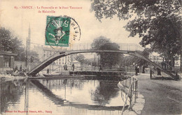 FRANCE - 54 - NANCY - La Passerelle Et Le Pont Tournant De Malzéville - Magasins Réunis - Carte Postale Ancienne - Nancy