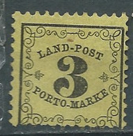 Bade   -   Taxe   - Yvert N° 2 (*) - AI 32206 - Mint