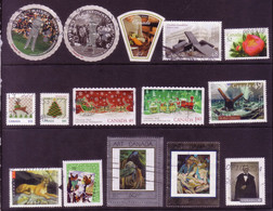 Canada 51 Different Commemorative Stamps, Recent - Vrac (max 999 Timbres)