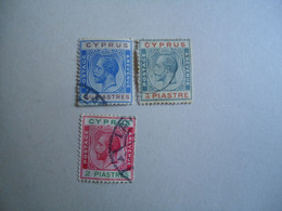 CYPRUS    USED  STAMPS  KINGS 3 - Andere & Zonder Classificatie