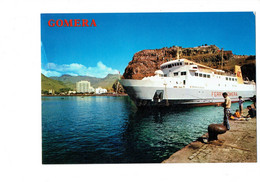 Cpm - GOMERA - SAN SEBASTIAN - Ferry Benchijigua - Bateau  - Animation Pêcheur - Gomera