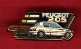 13461-automobile.Peugeot. Signé  Helium Paris. - Peugeot