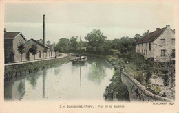 59 - JEUMONT - S10972 - Vue De La Sambre - Péniche - L1 - Jeumont