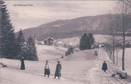 La Côte Aux Fées NE Sous La Neige, Partie De Ski De Fond (3299) - La Côte-aux-Fées