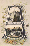 66 . Arbon . Posthof . Illustration . Lettre A . - Arbon