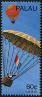 62197010 Palau 1997; Parachute, 1er Parachutiste, Gernerin ; Yt1039 S1038-45 - Parachutespringen