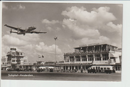 Vintage Rppc KLM K.L.M Royal Dutch Airlines Lockheed Constellation L-1049 @ Schiphol Amsterdam Airport Version B - 1919-1938: Entre Guerres