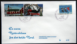 Greenland 1998 Cover  Minr.330  KANGERLUSSUA   (lot  784 ) - Brieven En Documenten