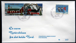 Greenland 1998 Cover  Minr.330  KANGERLUSSUA   (lot  784 ) - Covers & Documents