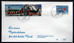 Greenland 1998 Cover  Minr.330  KANGERLUSSUA   (lot  784 ) - Lettres & Documents