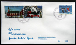 Greenland 1998 Cover  Minr.330  KANGERLUSSUA   (lot  784 ) - Lettres & Documents