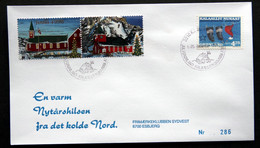 Greenland 1998 Cover  Minr.330  KANGERLUSSUA   (lot  784 ) - Briefe U. Dokumente