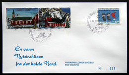 Greenland 1998 Cover  Minr.330  KANGERLUSSUA   (lot  784 ) - Briefe U. Dokumente