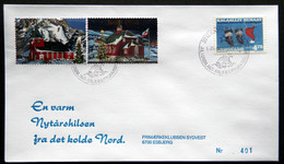 Greenland 1998 Cover  Minr.330  KANGERLUSSUA   (lot  784 ) - Lettres & Documents