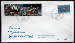 Greenland 1998 Cover  Minr.330  KANGERLUSSUA   (lot  784 ) - Storia Postale