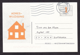 Netherlands: Stationery Change Of Address Postcard, 2023, Removal Notice (minor Damage At Back) - Brieven En Documenten