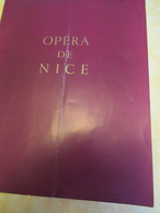 Programme Ancien/Opéra De NICE/Centenaire De La Création "LES PÊCHEURS De PERLES"/Musique De Georges BIZET/1963  PROG358 - Programme