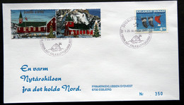 Greenland 1998 Cover  Minr.330  KANGERLUSSUA   (lot  784 ) - Brieven En Documenten