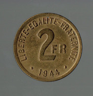 FRANCE LIBRE 2F 1944 - TTB A SUP - 2 Francs