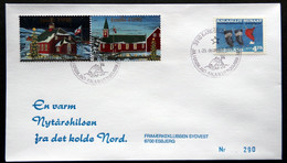 Greenland 1998 Cover  Minr.330  KANGERLUSSUA   (lot  784 ) - Brieven En Documenten