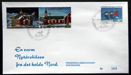 Greenland 1998 Cover  Minr.330  KANGERLUSSUA   (lot  784 ) - Briefe U. Dokumente