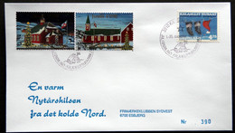 Greenland 1998 Cover  Minr.330  KANGERLUSSUA   (lot  784 ) - Lettres & Documents