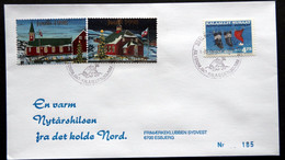 Greenland 1998 Cover  Minr.330  KANGERLUSSUA   (lot  784 ) - Cartas & Documentos