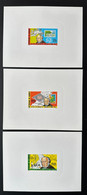 Djibouti 1979 Mi. 245 - 247 Epreuve De Luxe Proof Sir Rowland Hill Stamp On Stamp UPU Création Du Timbre-poste - Yibuti (1977-...)