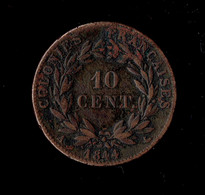 COLONIES GENERALES - LOUIS PHILIPPE I - 10 CTS 1844A - Franse Koloniën (1817-1844)