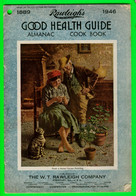COOK BOOK - 1889 RAWLEIGH'S 1946 - GOOD HEALTH GUIDE - 34 PAGES - - American (US)