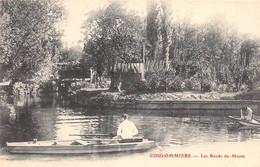 Coulommiers         77         Les Bords Du Morin  Pêcheur à La Ligne      (voir Scan) - Coulommiers