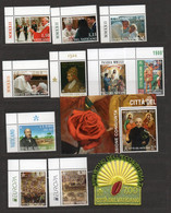 2022 - VATICANO - AFD - ANNATA CON 24 FRANCOBOLLI - 5 BF - 1 LIBRETTO - 3 MINIFOGLI - INVIO GRATUITO - Unused Stamps