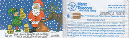 Mann Isle, Santa & The Manx Cat & Merry Christmas 1995, Mint In Blister - Isla De Man