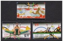 Olympische Spelen  2016 , Turks Cyprus - Zegels  Postfris - Sommer 2016: Rio De Janeiro