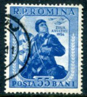 ROMANIA 1954 Aviators Day Used,  Michel 1488 - Used Stamps