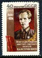 SOVIET UNION 1954 Ostrovsky Birth Anniversary Used.  Michel 1727 - Oblitérés