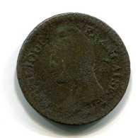 France, 1 Decime, An 7 - D, Dupré, Cuivre (Copper), LYON, TB (F), KM€#644, G.187, F.129/27 - 1795-1799 French Directory