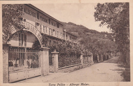 TORRE PELLICE     Albergo Malan.   TB PLAN.   Env; 1940.      RARE - Bar, Alberghi & Ristoranti