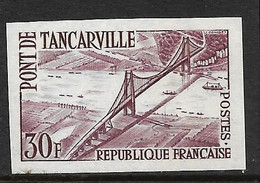 France Essai Non Dentelé N° 1215** Pont De Tancarville. - Color Proofs 1945-…