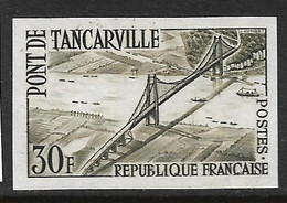 France Essai Non Dentelé N° 1215** Pont De Tancarville. - Essais De Couleur 1945-…