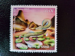 Polynesia 2013 Polynesie Annee Serpent Chine Chinese Year Snake Reptile 1v Mnh - Neufs