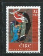 Irlande  N° YT 1386 Oblitéré  Noel  2001 - Used Stamps