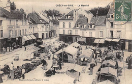 Crécy En Brie          77          Le Marché                  (voir Scan) - Other & Unclassified