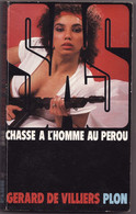 SAS N°79 CHASSE A L'HOMME AU PEROU GERARD DE VILLIERS 1985 - SAS