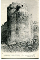 Villeneuve Les Avignon - Fort Saint André, Une Tour - Publicité Bourguignon Parapluies Ombrelles Bonnet Reims - Villeneuve-lès-Avignon