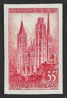 France Essai Non Dentelé N° 1129** Cathédrale De Rouen. - Essais De Couleur 1945-…